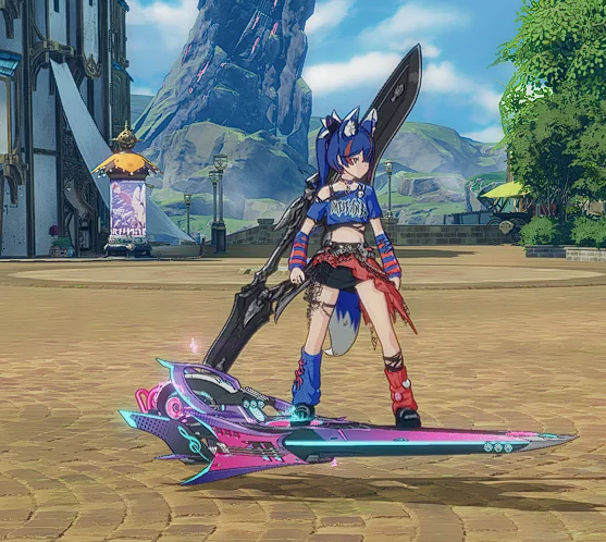 Neon Sonic cosmetic preview